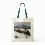 Snowy Ellery Lake California Winter Landscape Tote Bag