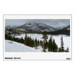 Snowy Ellery Lake California Winter Landscape Wall Sticker