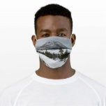 Snowy Ellery Lake California Winter Photography Adult Cloth Face Mask