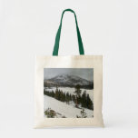 Snowy Ellery Lake California Winter Photography Tote Bag