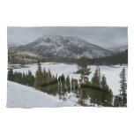 Snowy Ellery Lake California Winter Photography Towel