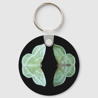 Snowy Emerald ~ keychain