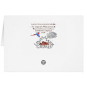 Snowy Firs with Red Bird (Back Horizontal)