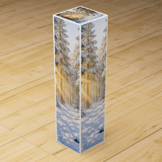 Snowy Forest • Premium Wine Gift Box