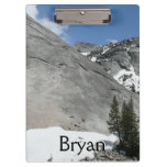 Snowy Granite Domes I at Yosemite National Park Clipboard