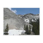 Snowy Granite Domes I at Yosemite National Park Postcard