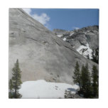 Snowy Granite Domes I at Yosemite National Park Tile