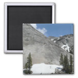 Snowy Granite Domes I Yosemite National Park Magnet
