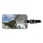 Snowy Granite Domes II Yosemite National Park Luggage Tag