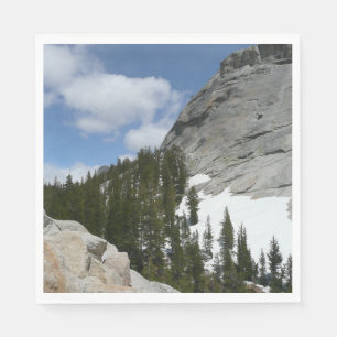 Snowy Granite Domes II Yosemite National Park Napkins