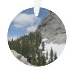 Snowy Granite Domes II Yosemite National Park Ornament