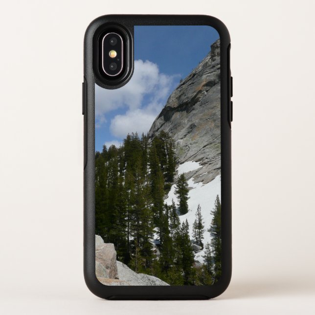 Snowy Granite Domes II Yosemite National Park Otterbox iPhone Case (Back)