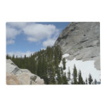 Snowy Granite Domes II Yosemite National Park Placemat