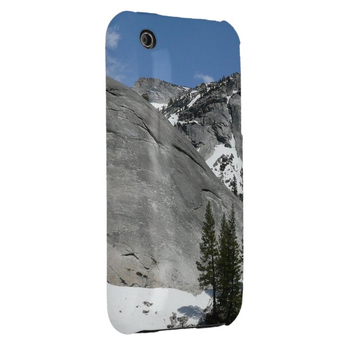 Snowy Granite Domes Yosemite iPhone 3 Case