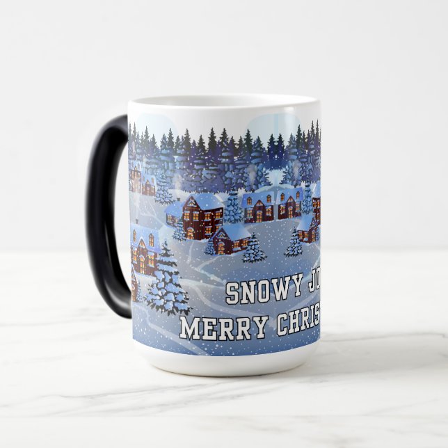 Snowy Joy Color Morph Mug (Front Left)