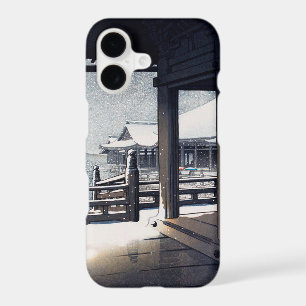 Snowy Kiyomizu-dera Temple, Hasui Kawase iPhone 17 Case