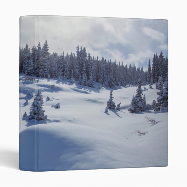 Snowy Landscape 3 Ring Binder (Front/Spine)