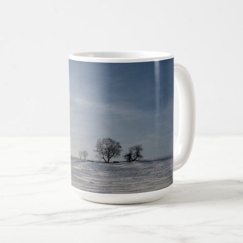 Snowy landscape   coffee mug