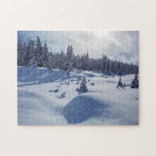 Snowy Landscape Jigsaw Puzzle