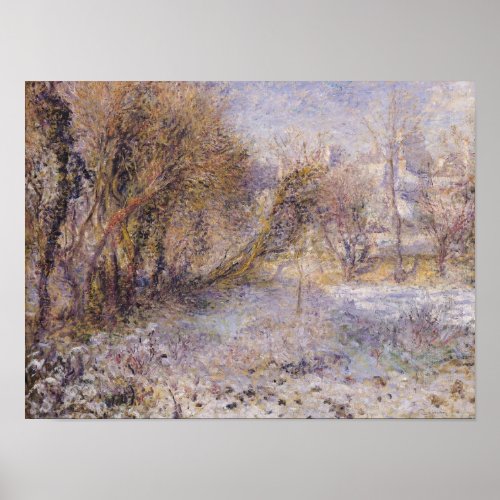 Snowy Landscape Poster