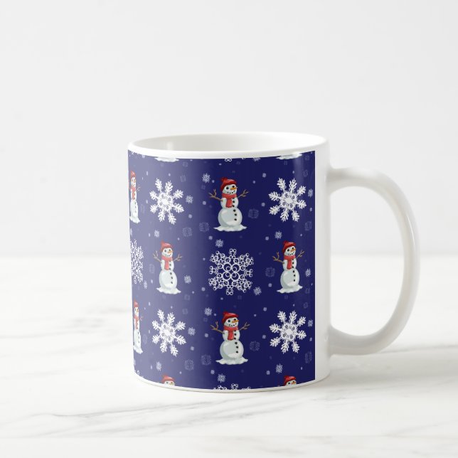 Snowy Men Coffee Mug (Right)