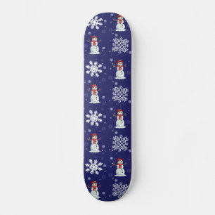 Snowy Men Skateboard Deck