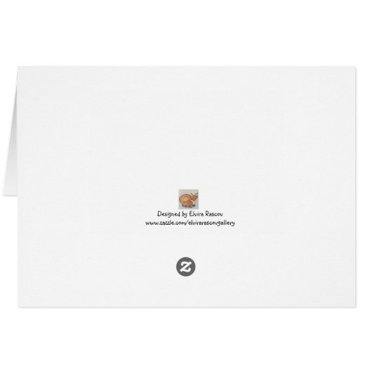 Snowy Monuntain Blank Card (Back Horizontal)