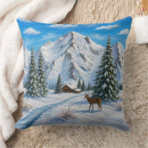 Snowy Mountain Valley