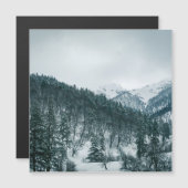 Snowy mountains in Georgia (Front/Back)