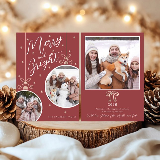 Snowy Ornament Christmas Card (Creator Uploaded)