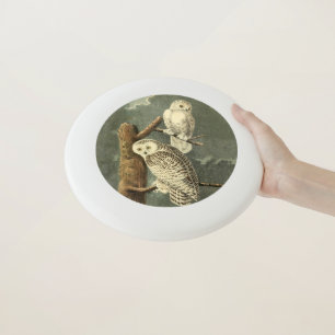 Snowy Owl Audubon Bird Artwork Wham-O Frisbee