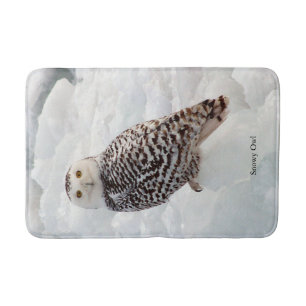 Snowy Owl bathmat