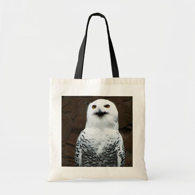 Snowy Owl bti Tote Bag (Front)
