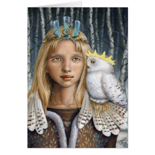 Snowy Owl Cards (Front)