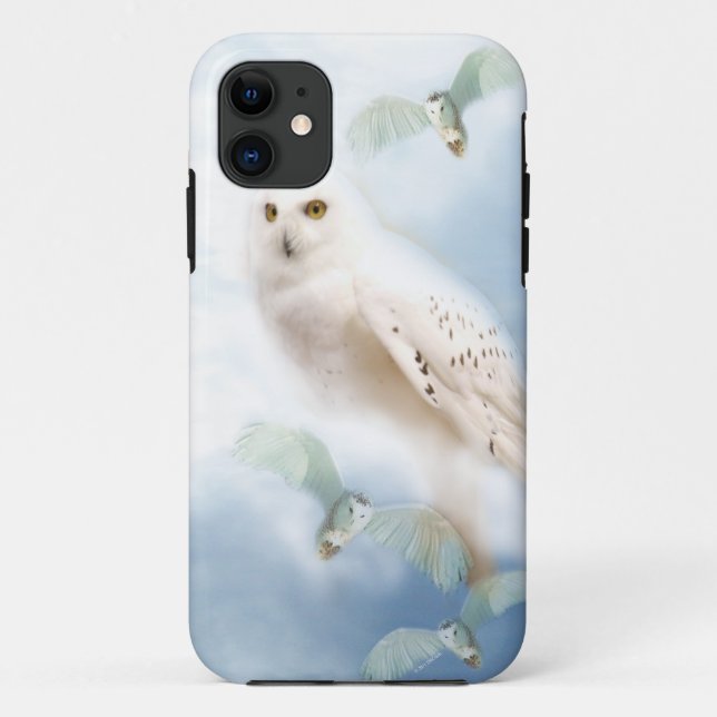 Snowy Owl Case-Mate iPhone Case (Back)