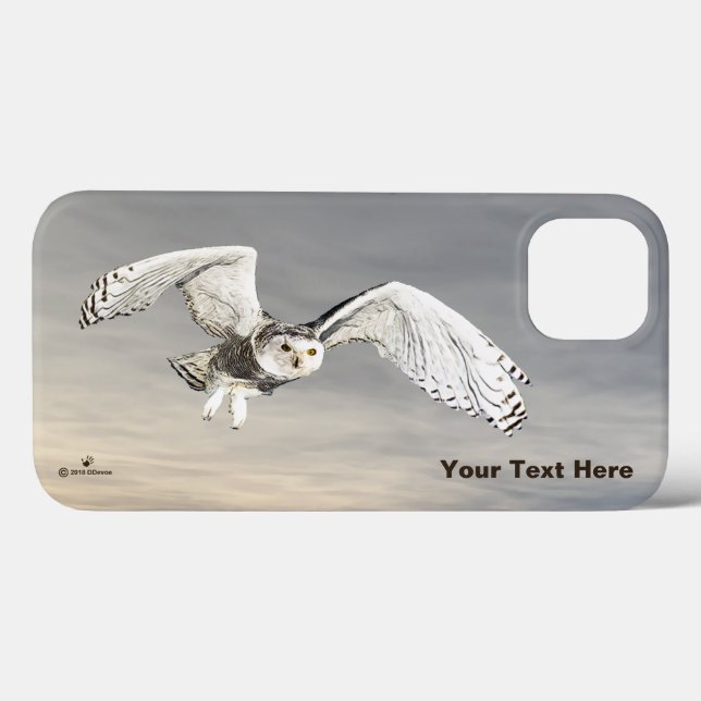 Snowy Owl Case-Mate iPhone Case (Back (Horizontal))