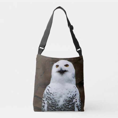 Snowy Owl cbbcna Crossbody Bag