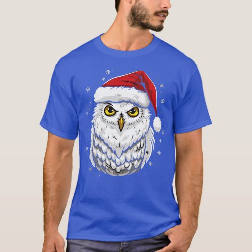 Snowy Owl Christmas T_Shirt