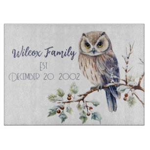 Snowy Owl  Cutting Board