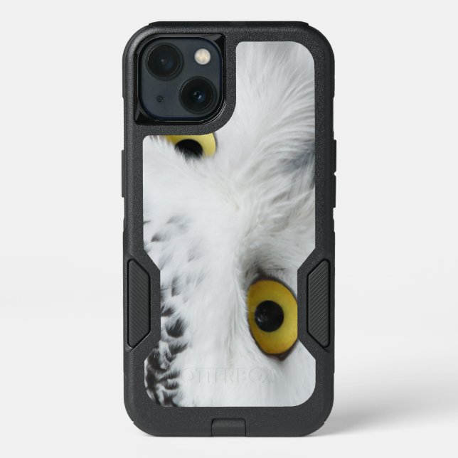 Snowy Owl Eyes Otterbox iPhone Case (Back)