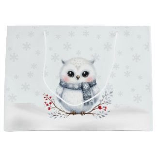 Snowy Owl Gift Bag
