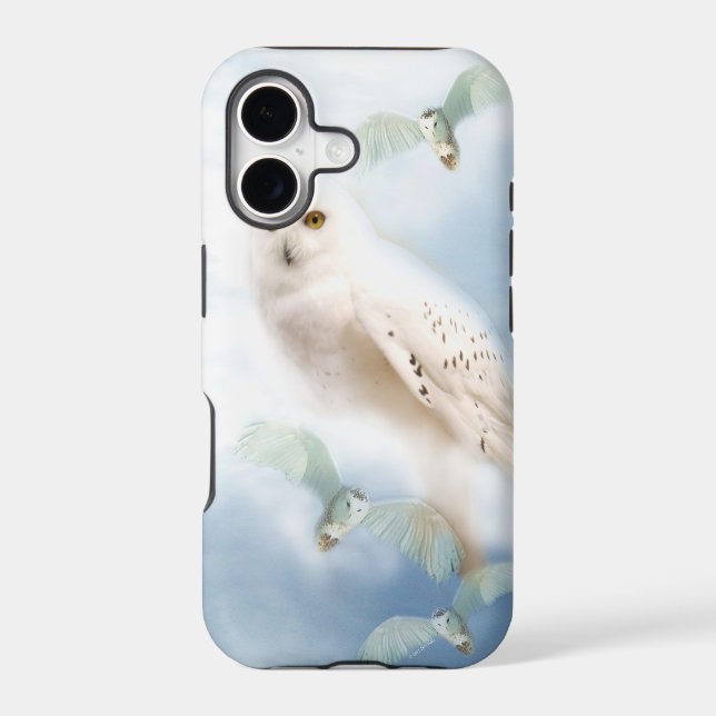 Snowy Owl Iphone Case (Back)
