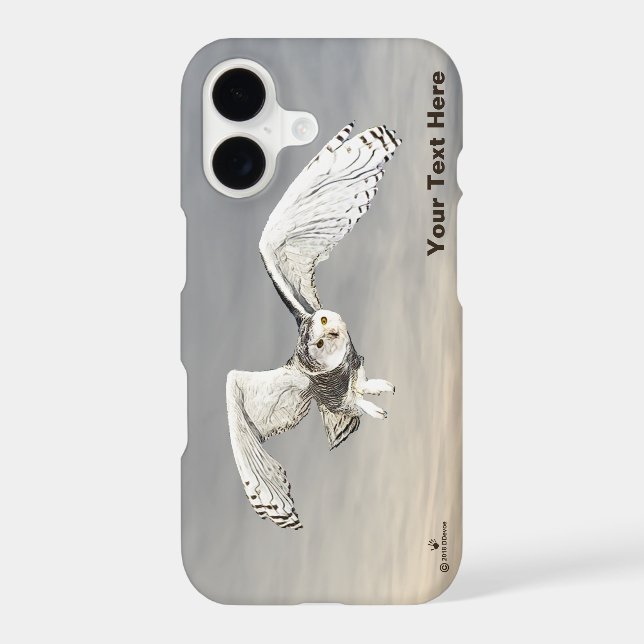 Snowy Owl Iphone Case (Back)