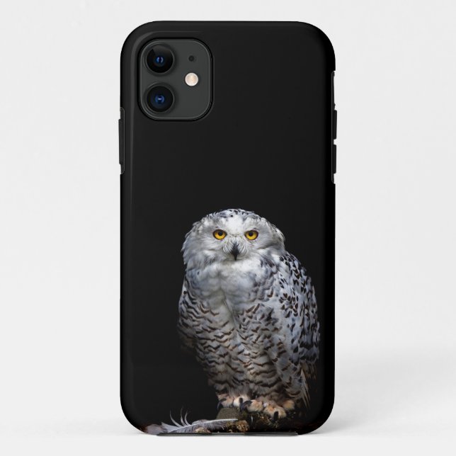 Snowy Owl is on the phone for you! Case-Mate iPhone Case (Back)