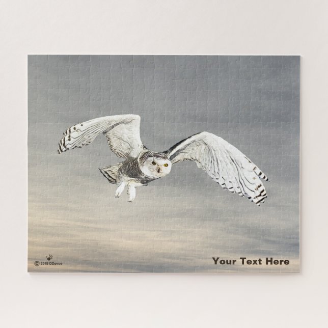 Snowy Owl Jigsaw Puzzle (Horizontal)
