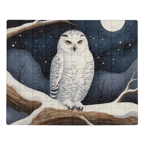 Snowy Owl Jigsaw Puzzle