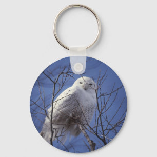 Snowy Owl Keychain