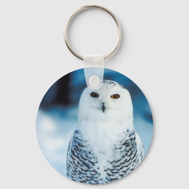 Snowy Owl Keychain (Front)
