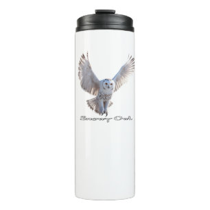 Snowy Owl Leak Proof Thermal Tumbler