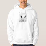 Snowy Owl Men's HOoded Sweatshirt